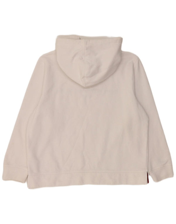 Женский джемпер с капюшоном Tommy Hilfiger UK 18 XL, белый хлопок
