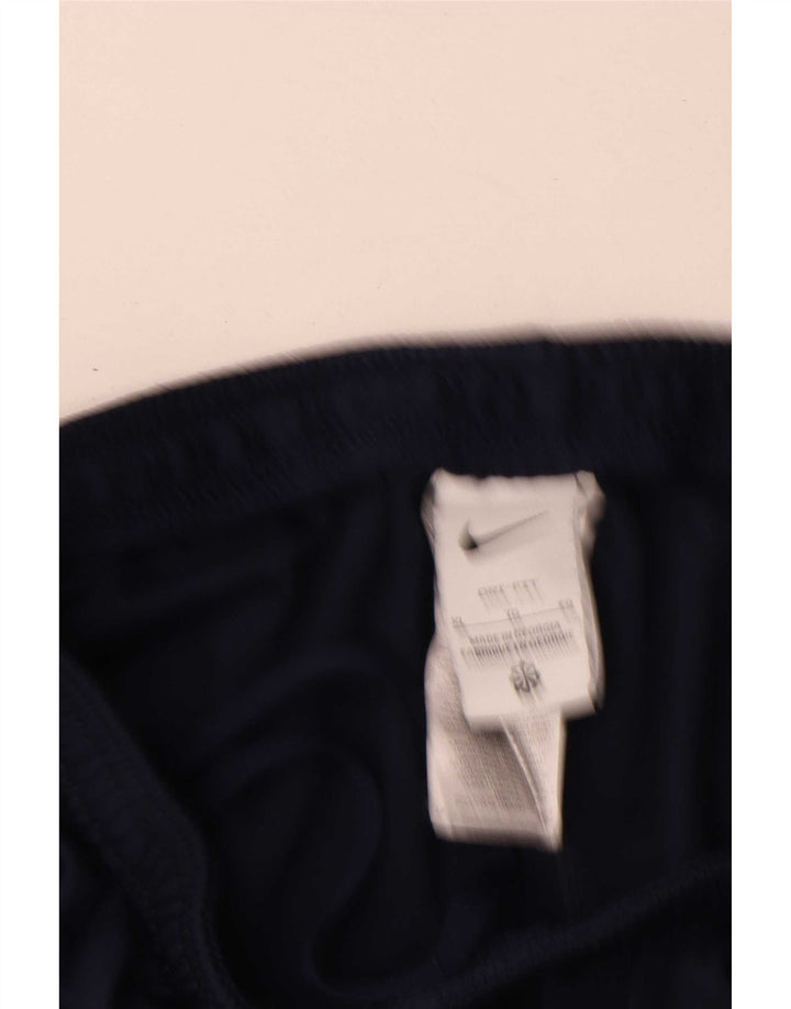 Мужские спортивные брюки Nike Dri Fit XL, темно-синие, полиэстер с цветными блоками