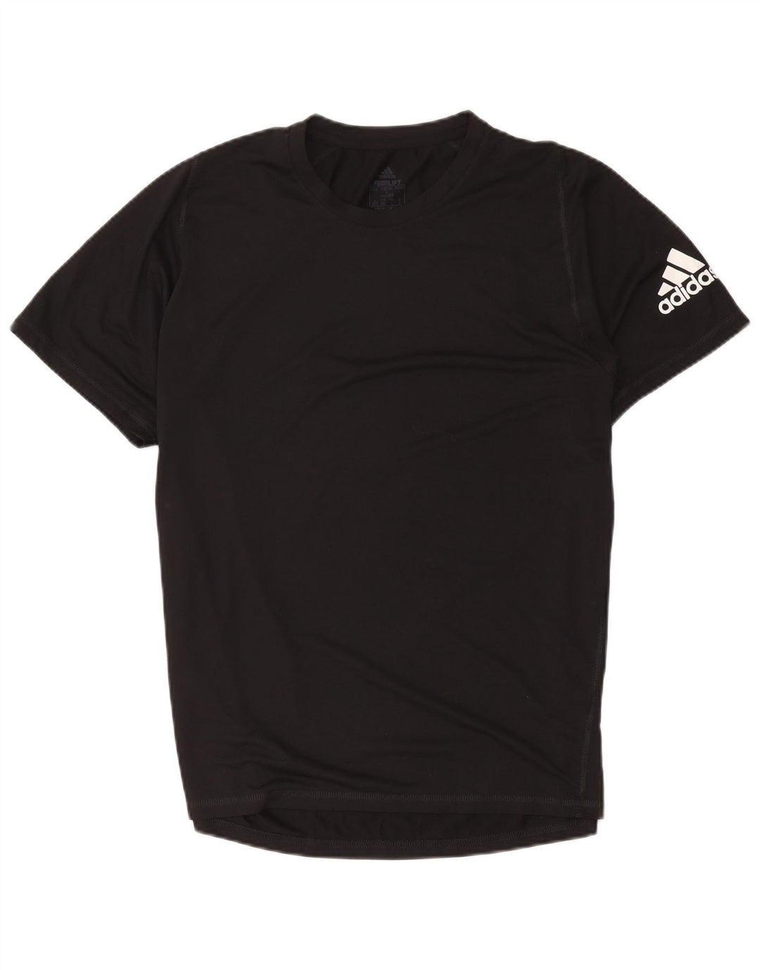 Мужская футболка Adidas с рисунком, большой черный полиэстер