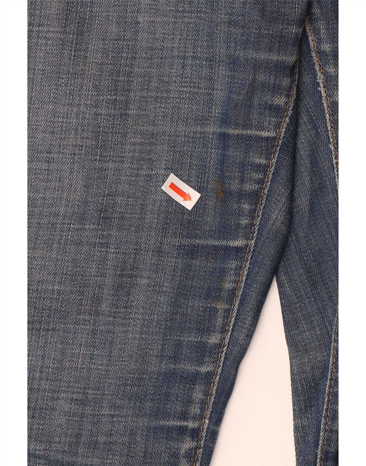 Женские прямые джинсы Levi's 528 W32 L34 синие, хлопок