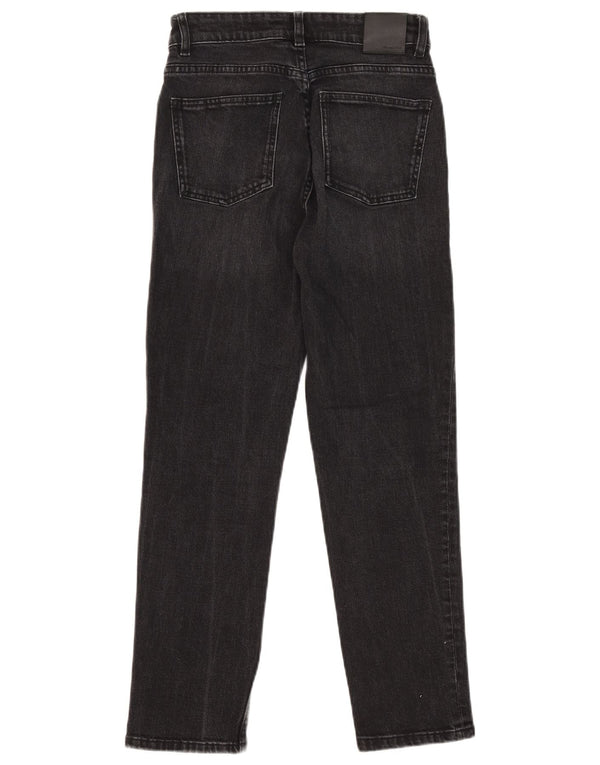 Женские прямые джинсы Massimo Dutti EU 34 2XS W24 L26, черный хлопок