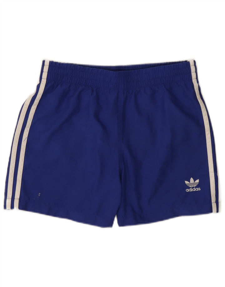 Шорты для плавания Adidas для мальчиков 15-16 лет, синие, полиэстер