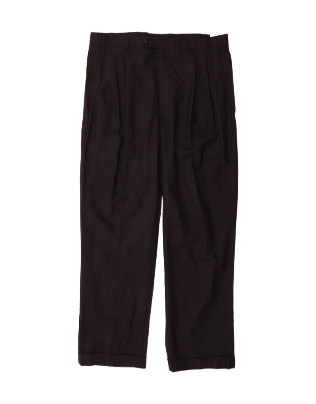 Мужские костюмные брюки Brooks Brothers 346 W36 L32 темно-синие, шерсть