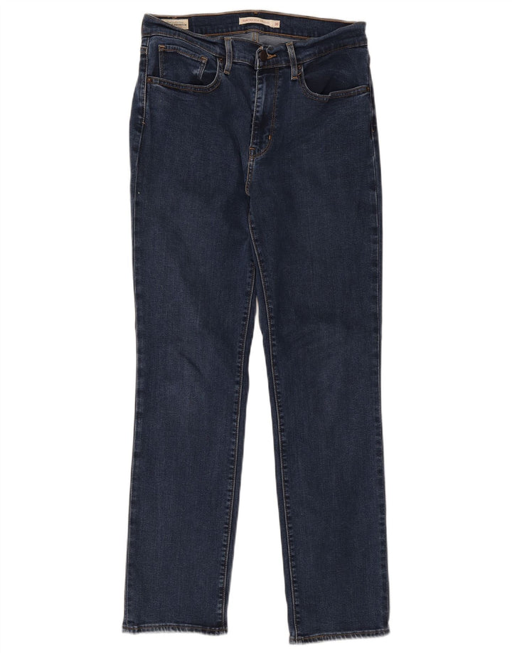 Женские прямые джинсы Levi's 724 с высокой посадкой W30 L30 синие
