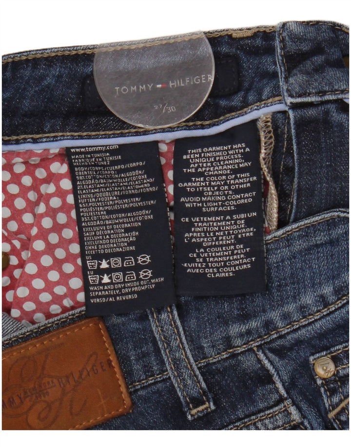 TOMMY HILFIGER Женские джинсы Bootcut W27 L30 Темно-синие, хлопок