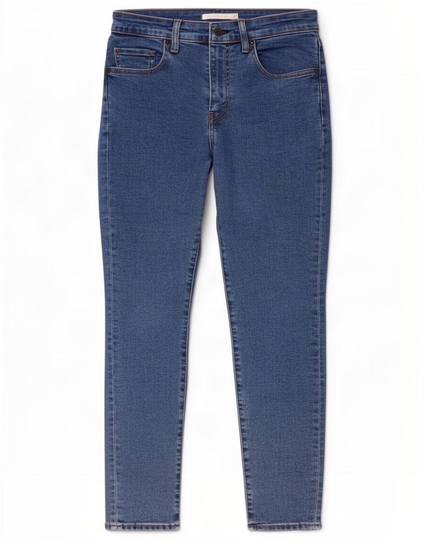 Женские джинсы скинни Levi's 721 с высокой посадкой W27 L28, синие, хлопок
