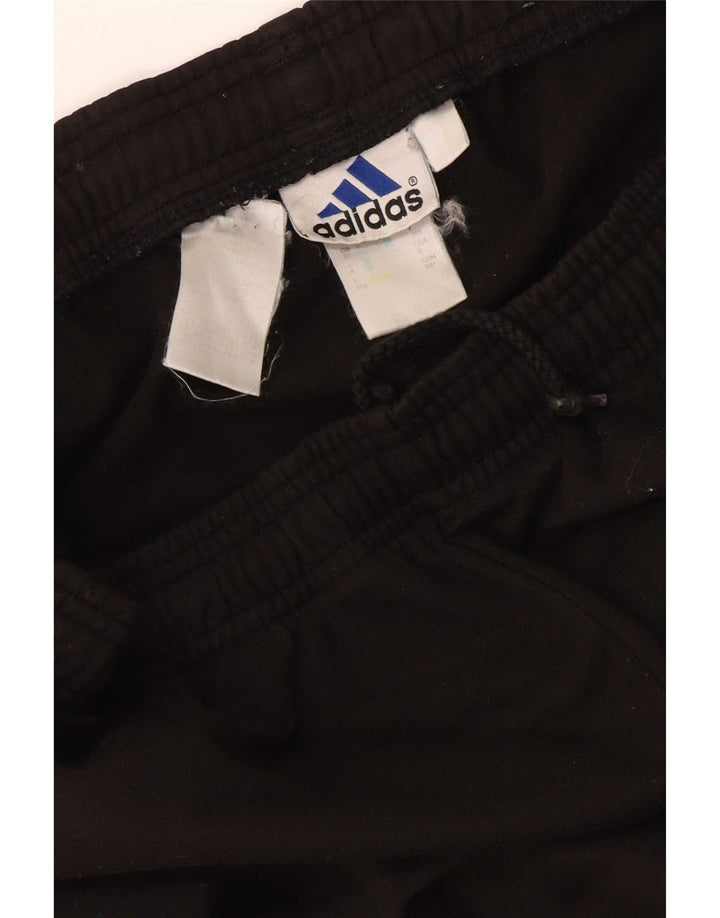Мужские спортивные брюки Adidas, маленькие черные из полиэстера