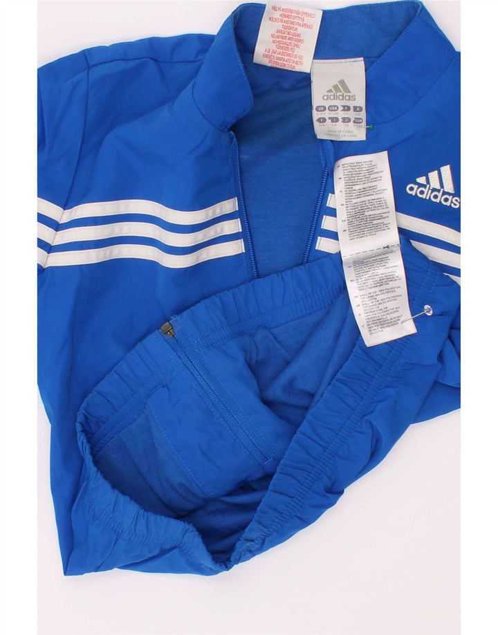 Спортивный костюм Adidas для мальчиков, верхняя куртка 3-4 лет, синий полиэстер