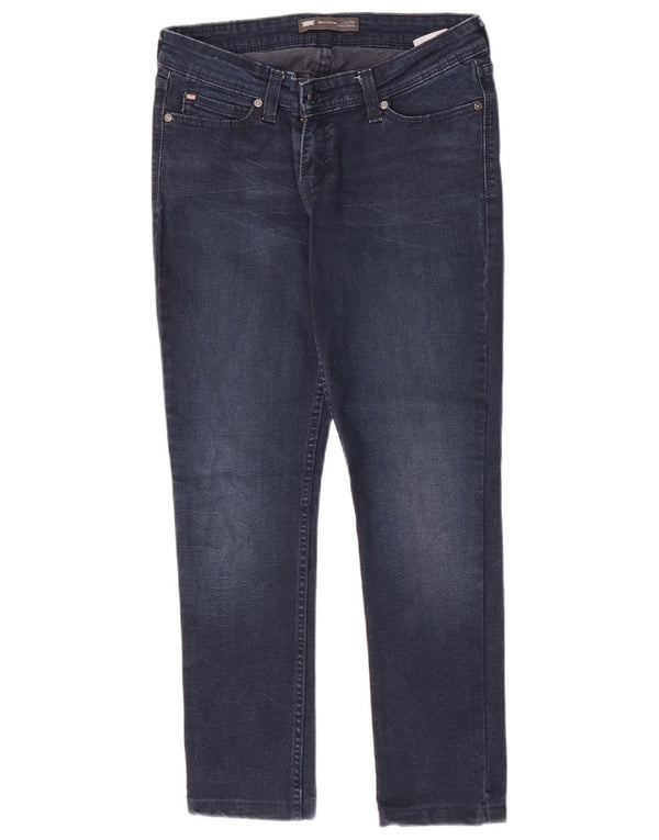 Женские джинсы скинни Levi's Demi Curve с низкой талией W29 L27, синий хлопок