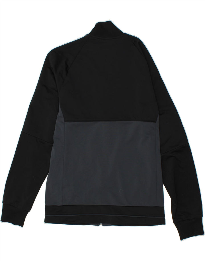 ADIDAS Mens Tracksuit Top Jacket Small Black Colourblock Polyester Vintage Adidas and Second-Hand Adidas from Messina Hembry 