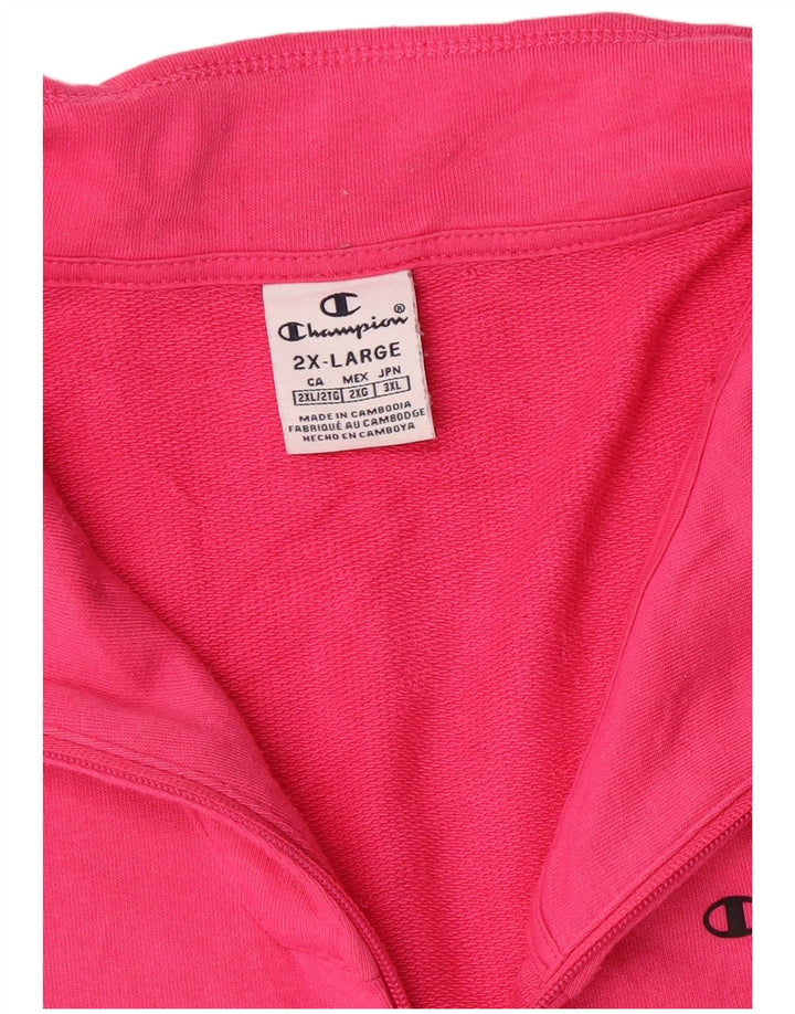 Женский спортивный костюм CHAMPION, верхняя куртка UK 20 2XL, розовый