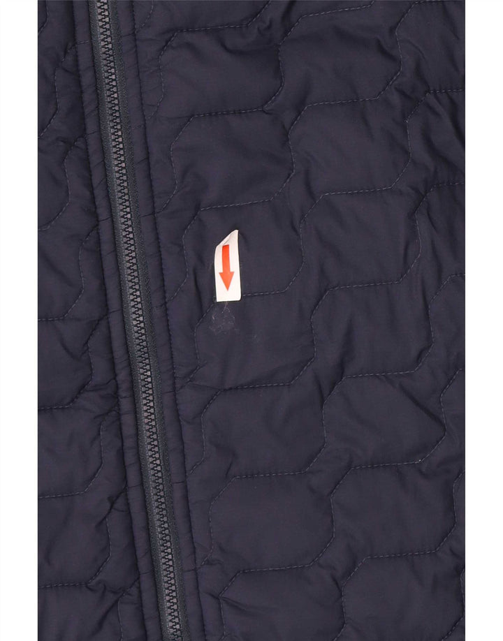 Мужская стеганая куртка The North Face UK 40, большой темно-синий нейлон