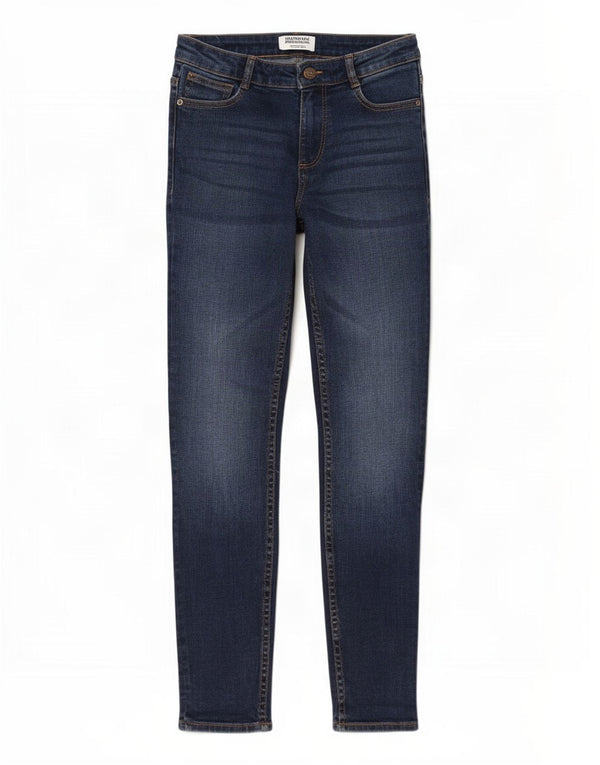 Женские джинсы скинни Zara Trafaluc EU 36 XS W26 L27 Темно-синие, хлопок
