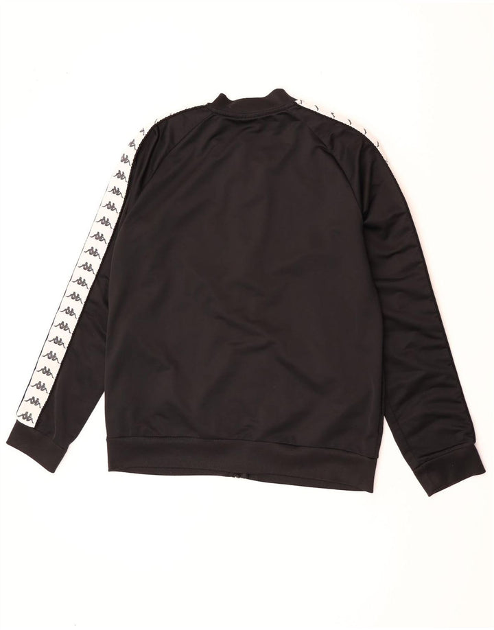 Мужской спортивный костюм Kappa с графическим рисунком, верхняя куртка XL, черный полиэстер