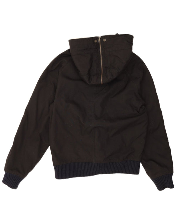 Мужская утепленная куртка-бомбер Woolrich UK 40, большая, черная, из полиамида