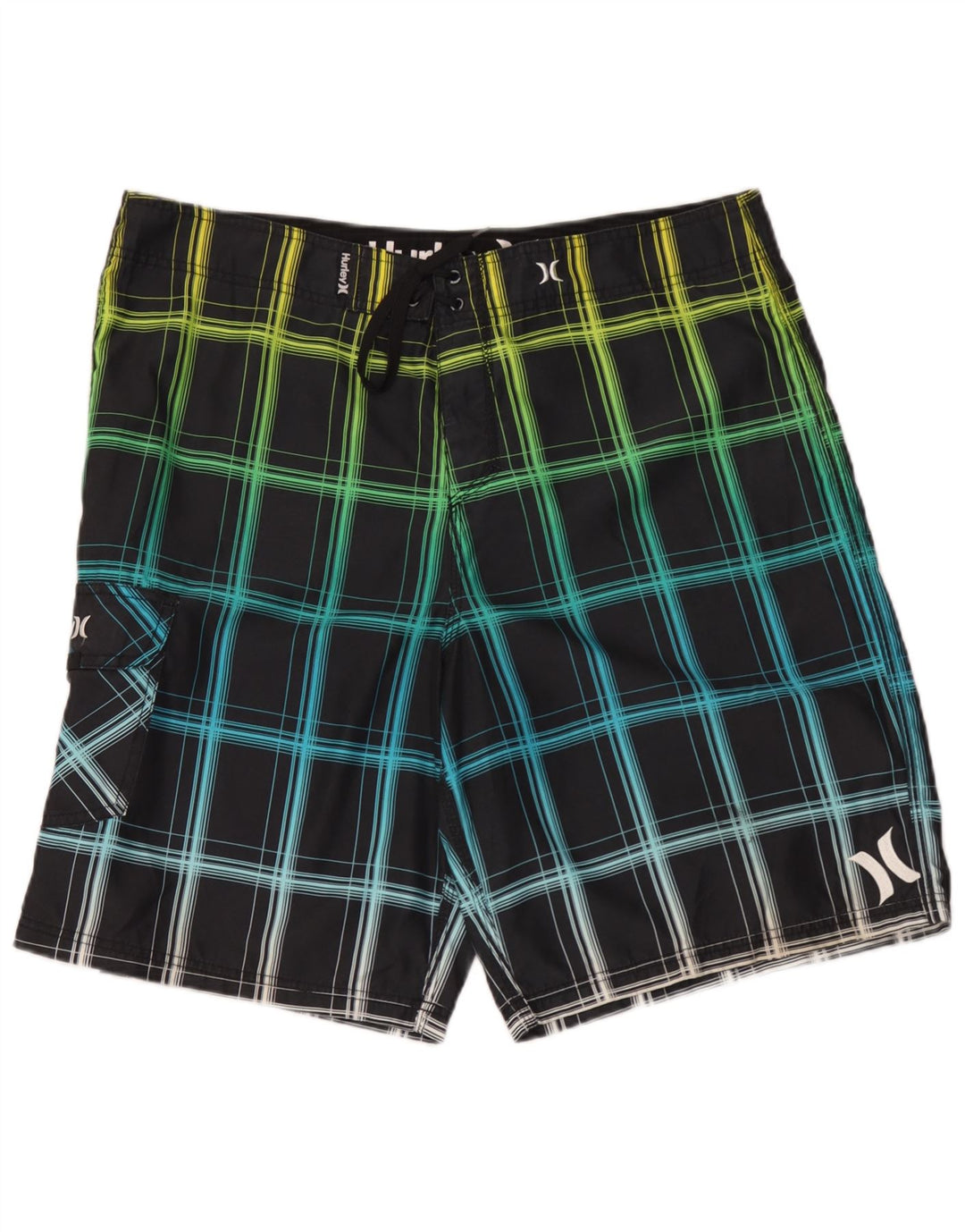 Мужские шорты для плавания Hurley XL в разноцветную клетку