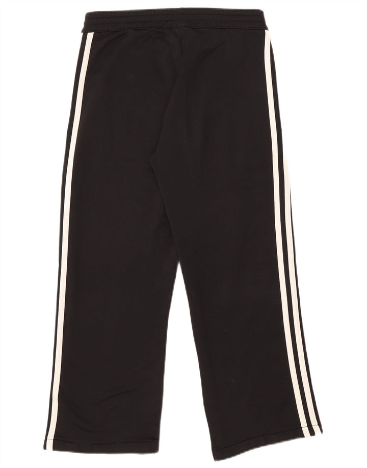 Женские спортивные брюки Adidas UK 8, маленькие черные из полиэстера