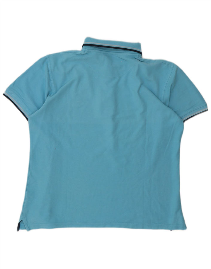 Мужская рубашка-поло Pierre Cardin XL, синяя, хлопок