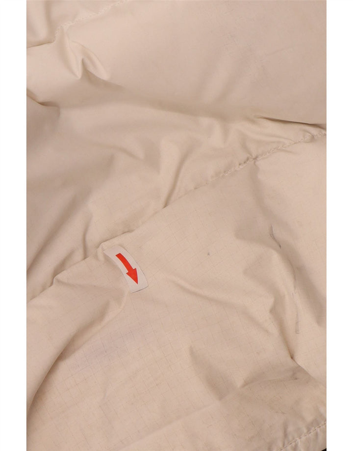 Мужская стеганая куртка с рисунком Tommy Hilfiger UK 40, большая белая с цветными блоками