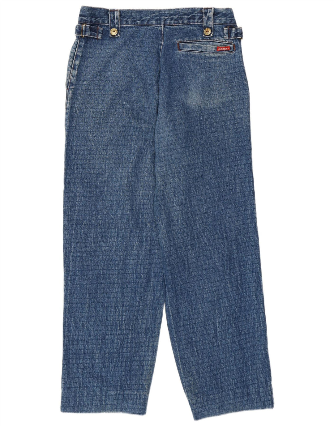 Женские свободные джинсы с высокой посадкой Carrera W32 L27, синий хлопок