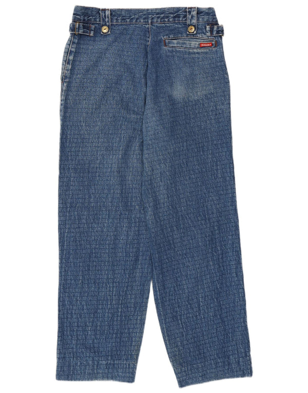 Женские свободные джинсы с высокой посадкой Carrera W32 L27, синий хлопок