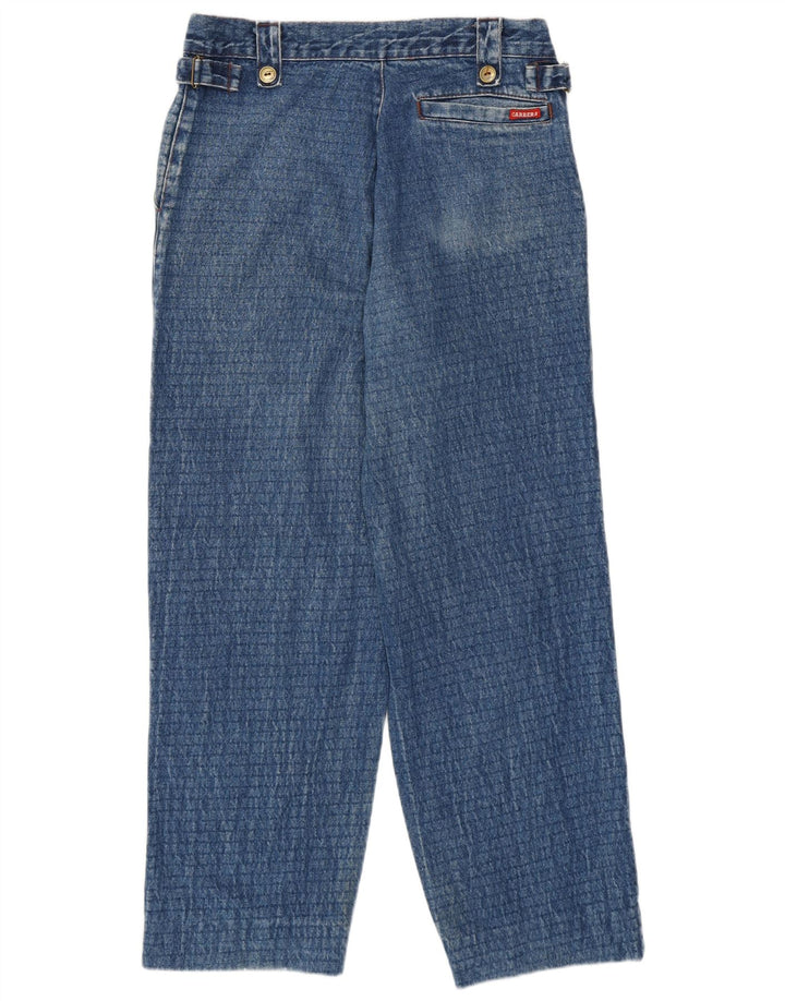 Женские свободные джинсы с высокой посадкой Carrera W32 L27, синий хлопок