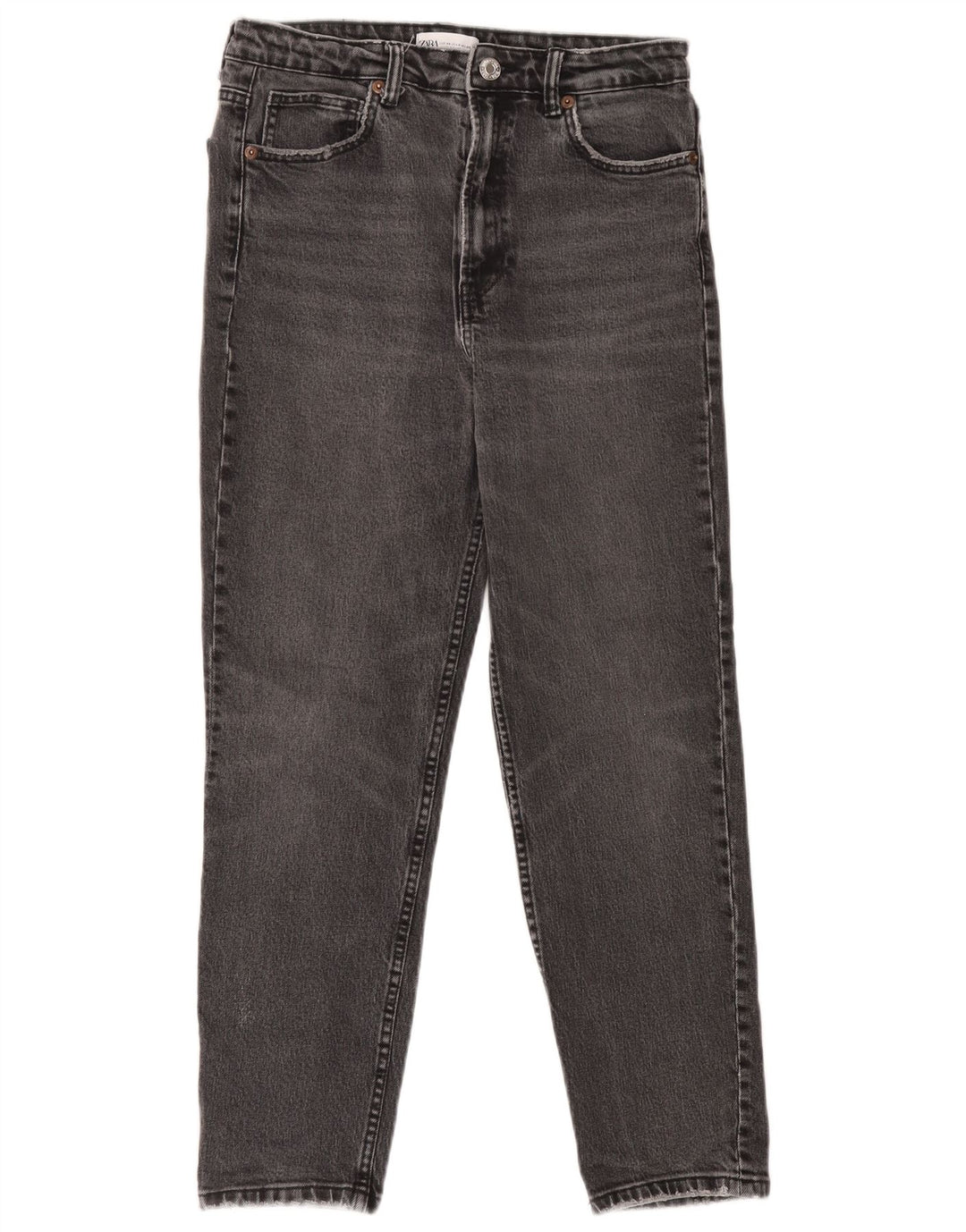 Женские зауженные джинсы Zara EU 40 Medium W30 L26 Серые