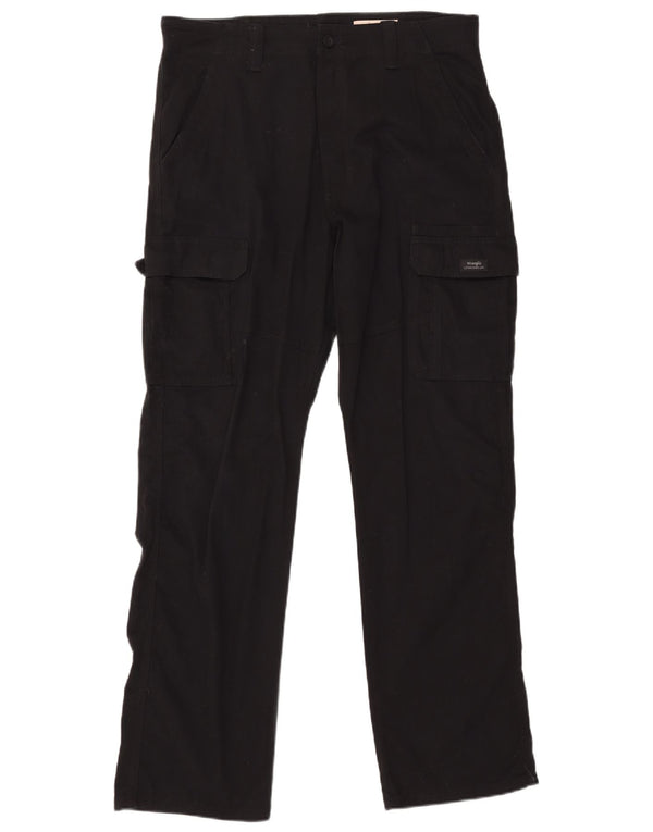 Мужские брюки-карго WRANGLER свободного покроя W34 L34, черный хлопок