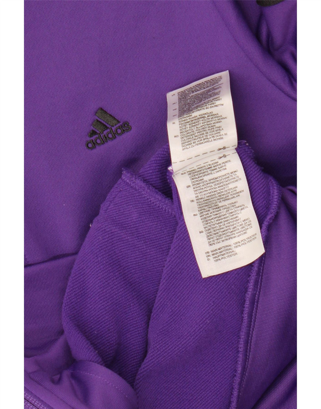 Женский спортивный костюм ADIDAS Top Jacket UK 12, средний фиолетовый, полиэстер