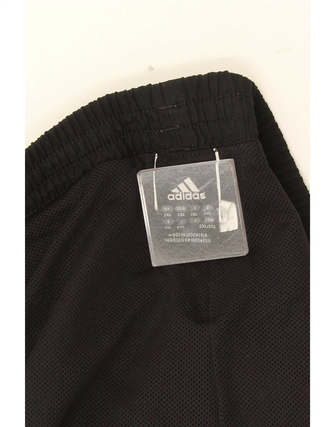Мужские спортивные брюки Adidas 2XL, черный полиэстер