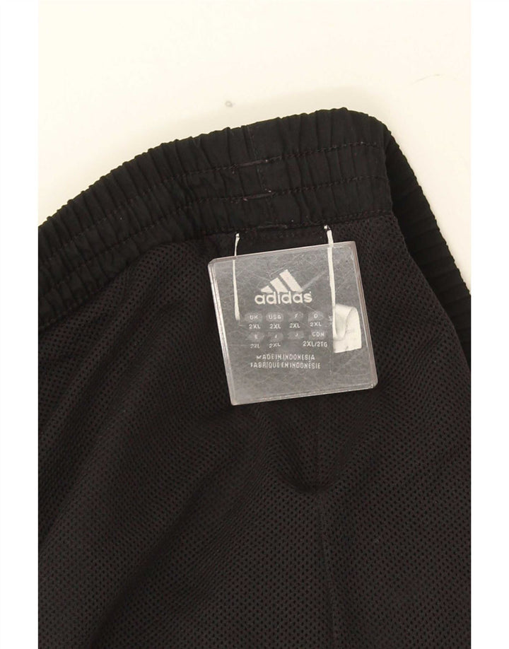 Мужские спортивные брюки Adidas 2XL, черный полиэстер