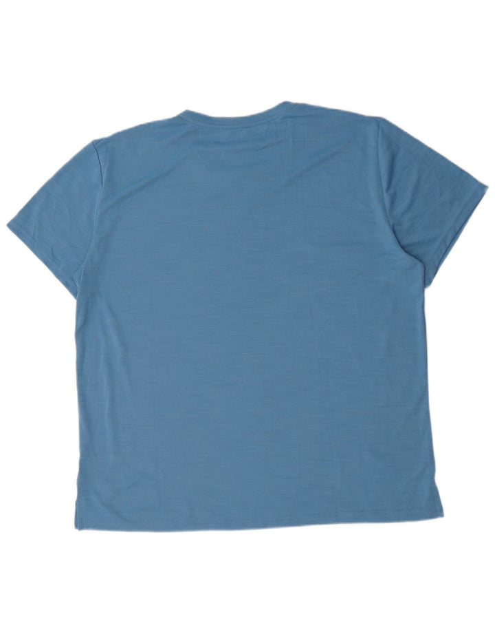 Мужская футболка Nike Dri Fit Top XL, синий полиэстер