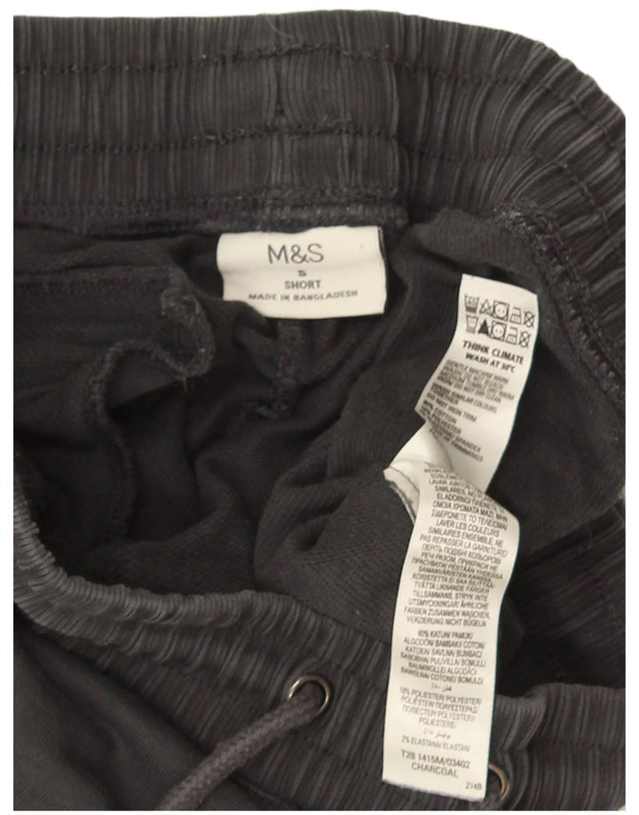Мужские спортивные брюки Marks & Spencer, маленькие серые, хлопковые