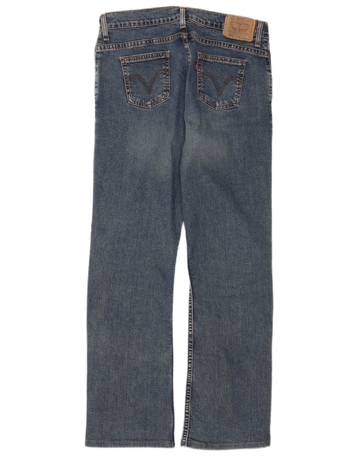 Женские прямые джинсы Levi's 560 W30 L29 синие, хлопок