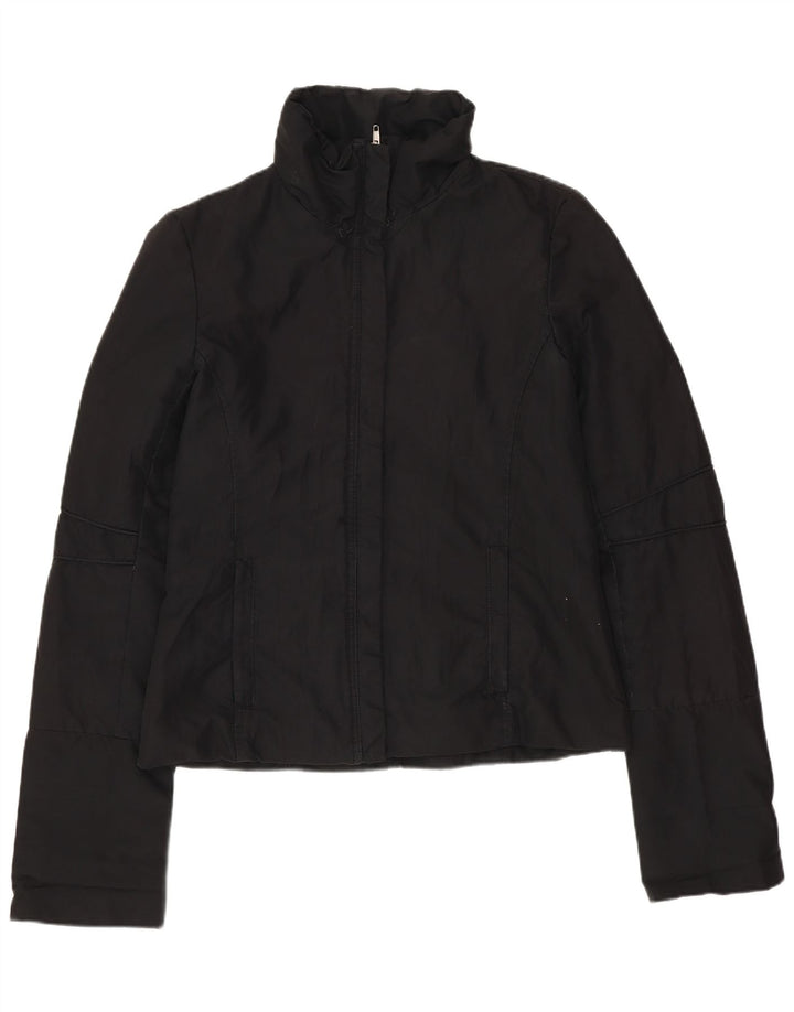 Женская стеганая куртка Blumarine Blugirl IT 40, маленький черный полиэстер