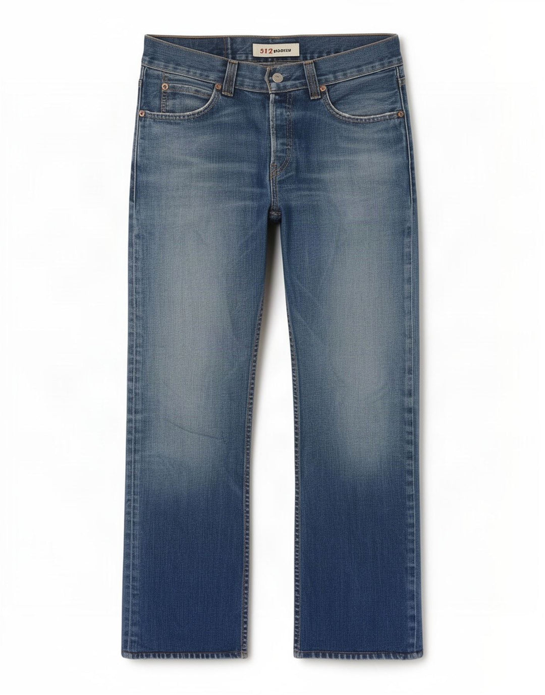 Мужские джинсы Levi's 512 Bootcut W31 L28 синие, хлопок