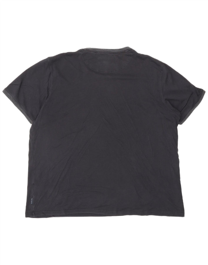 Мужская футболка TED BAKER Top 2XL Темно-синяя, хлопок