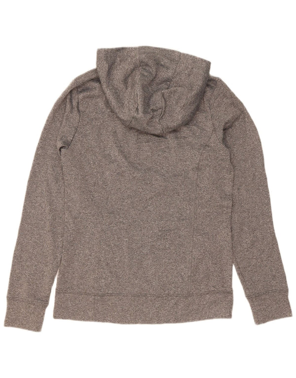 Женский джемпер с капюшоном с графическим рисунком The North Face UK 10, маленький серый полиэстер