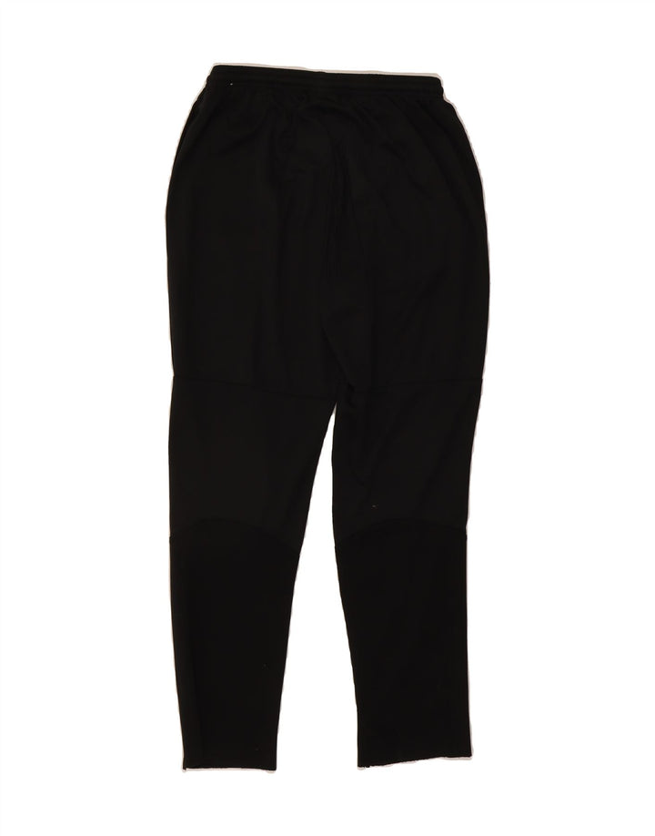 ADIDAS Womens Dri Fit Tracksuit Trousers UK 14 Medium  Black Polyester Vintage Adidas and Second-Hand Adidas from Messina Hembry 