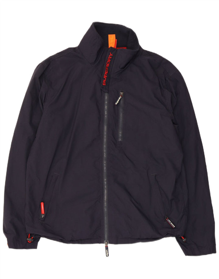 Мужская ветровка Superdry The Windhiker UK 44 2XL Темно-синий нейлон