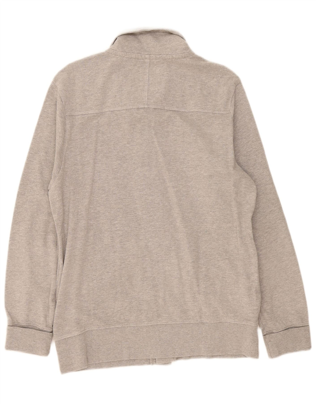 Мужской кардиган Jack & Jones, большой серый хлопковый свитер