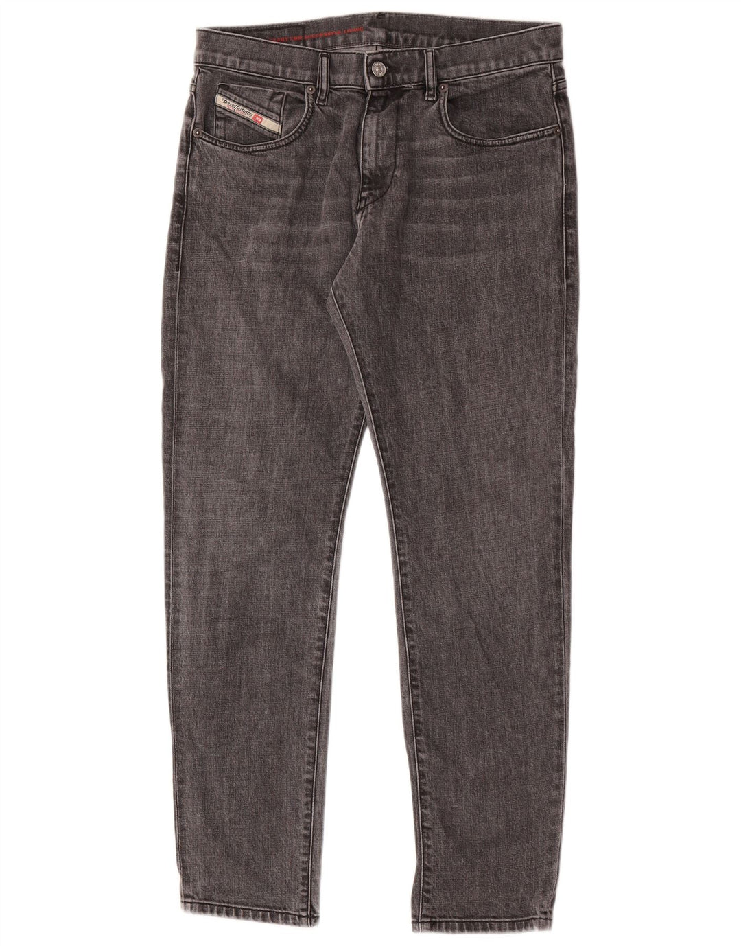 Мужские зауженные джинсы Diesel Thanaz W30 L30, серый хлопок