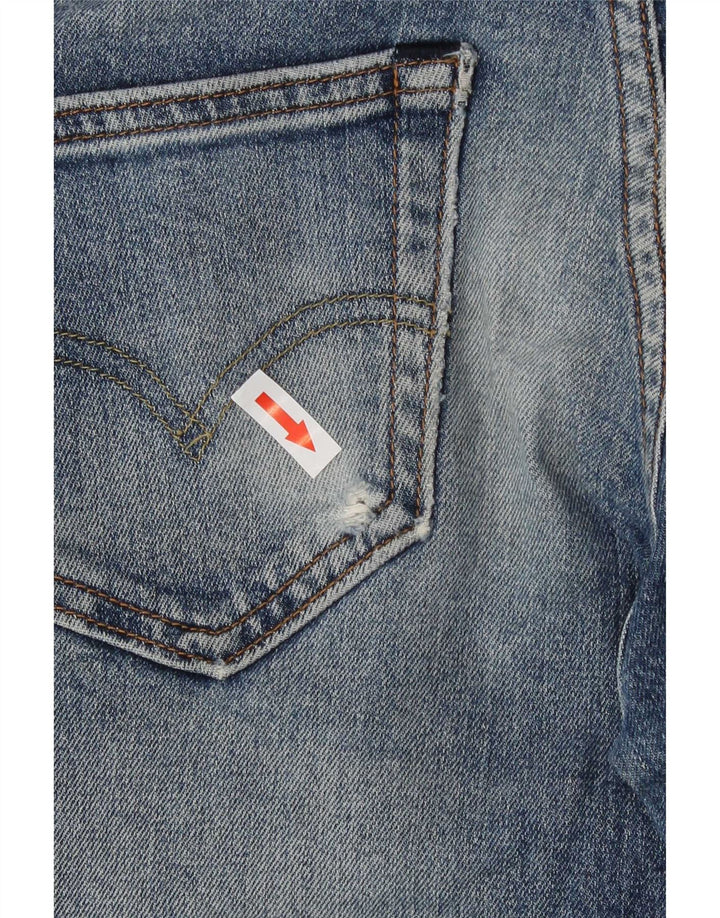 Женские узкие джинсы Levi's 511 W27 L30 синие, хлопок