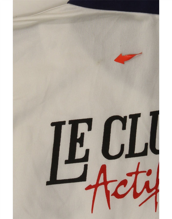 LOTTO Мужской спортивный костюм с графическим рисунком, верхняя куртка, Великобритания, 42/44 XL, темно-синий, с цветными блоками