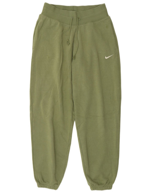 Женские спортивные брюки Nike Joggers UK 10, маленькие зеленые хлопковые брюки