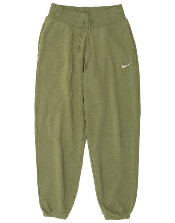 Женские спортивные брюки Nike Joggers UK 10, маленькие зеленые хлопковые брюки