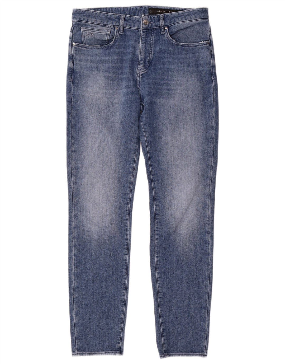 Женские узкие джинсы Armani Exchange W32 L32 Синие, хлопок
