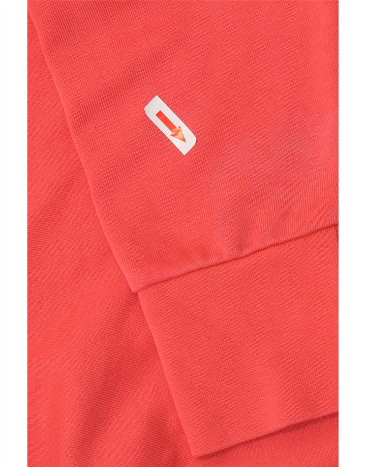 Женский укороченный свитшот с рисунком Nike Dri Fit UK 14, средний розовый