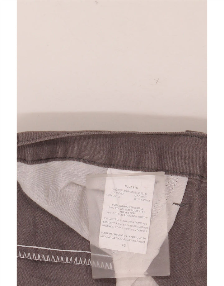 Мужские повседневные шорты DICKIES W42 2XL, серые, полиэстер с цветными блоками