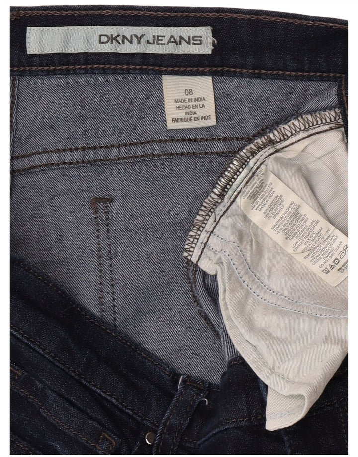 Женские джинсовые шорты Dkny US 8 Medium W30 Темно-синие хлопковые